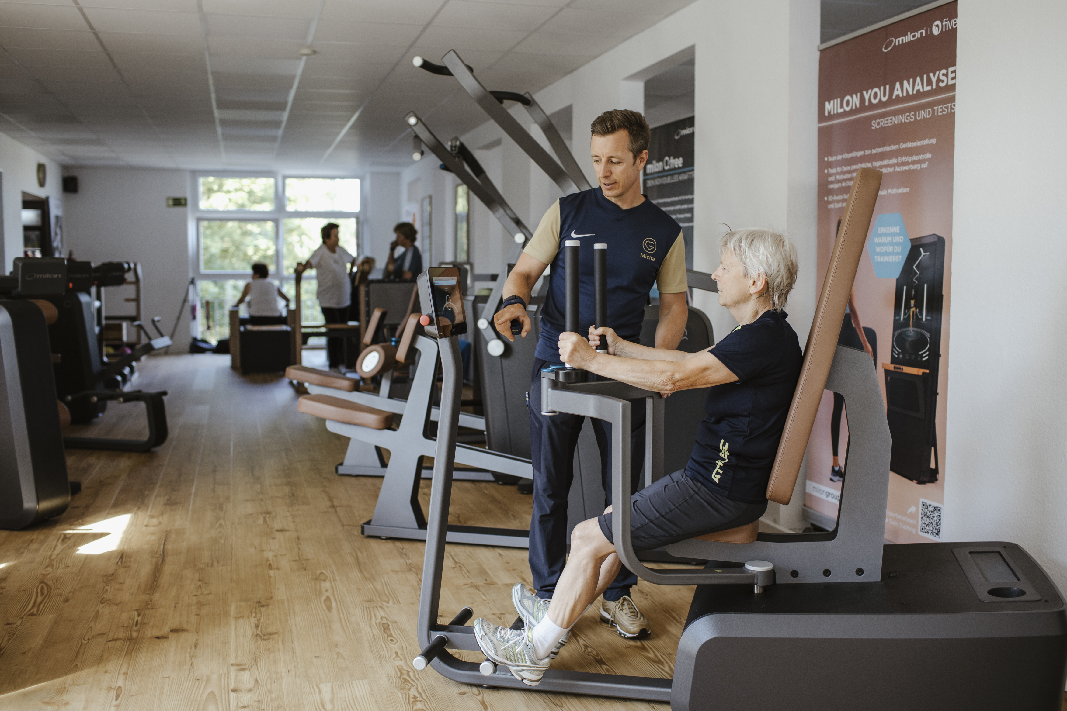 Muskelaufbautraining im Alter